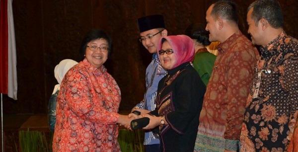 Riau Terima Penghargaan Proklim dari Menteri LHK