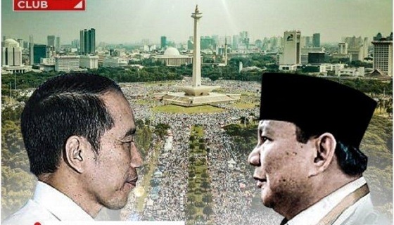 Pasca Reuni 212, Ini Peta Selisih Suara Jokowi - Prabowo, Sebelum Januari Posisinya...