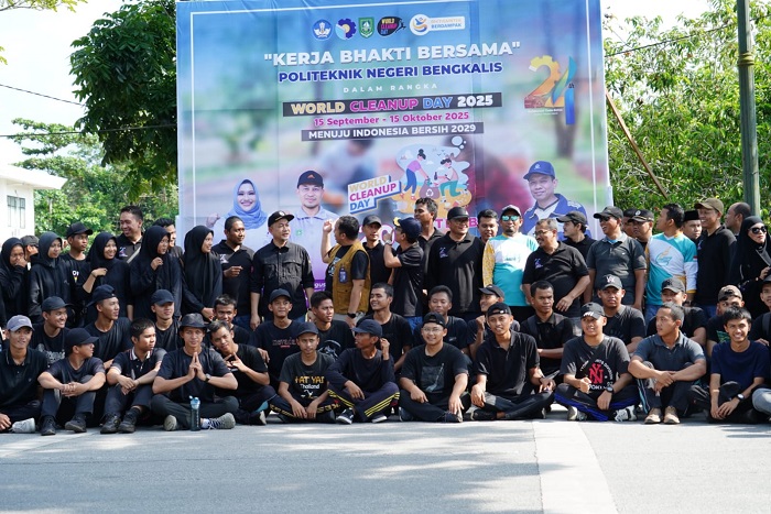 Polbeng Rayakan Milad ke-24 dan Gelar World Cleanup Day 2025