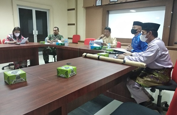 Pemkab Inhu Bahas Tapal Batas Desa Talang Jerinjing dan Desa Sekip Hilir