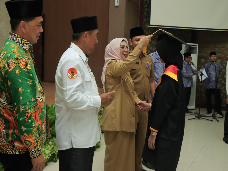 Wakil Bupati Hadiri Wisuda MDTA se-Kecamatan Bangkinang Kota