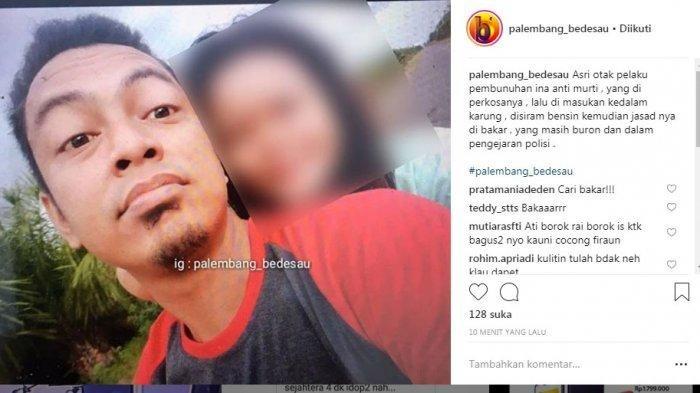 DICARI POLISI...Ini Wajah Asri Otak Pelaku yang Memperkosa, Membunuh dan Membakar Janda Muda Inah Antimurti