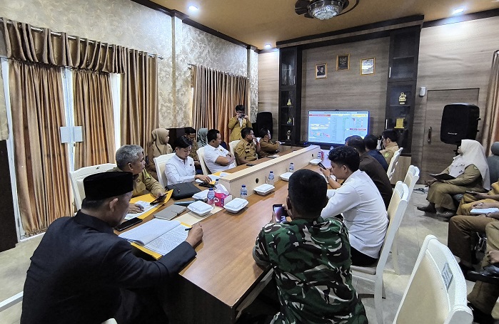 Bupati Inhil Ikut Rapat Koordinasi Inflasi Bersama Mendagri