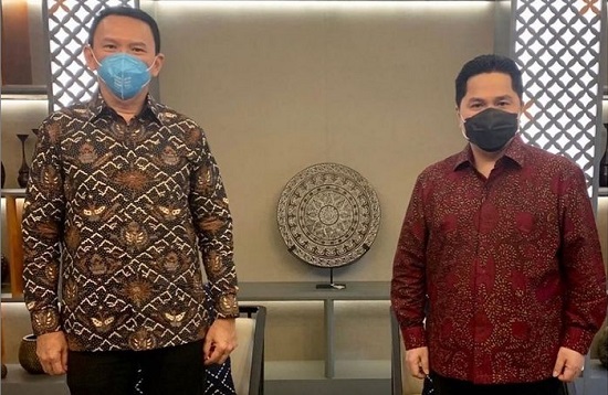 Arya Sinulingga Ungkap isi Pertemuan Ahok dan Menteri BUMN Erick Thohir