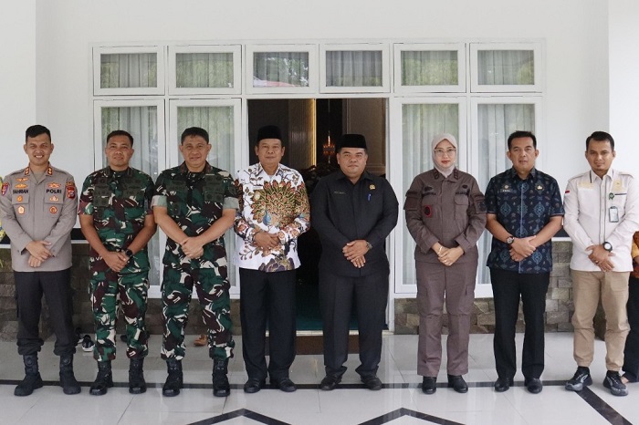 Wabup Inhu Sambut Kunjungan Kerja Danrem 031/Wira Bima