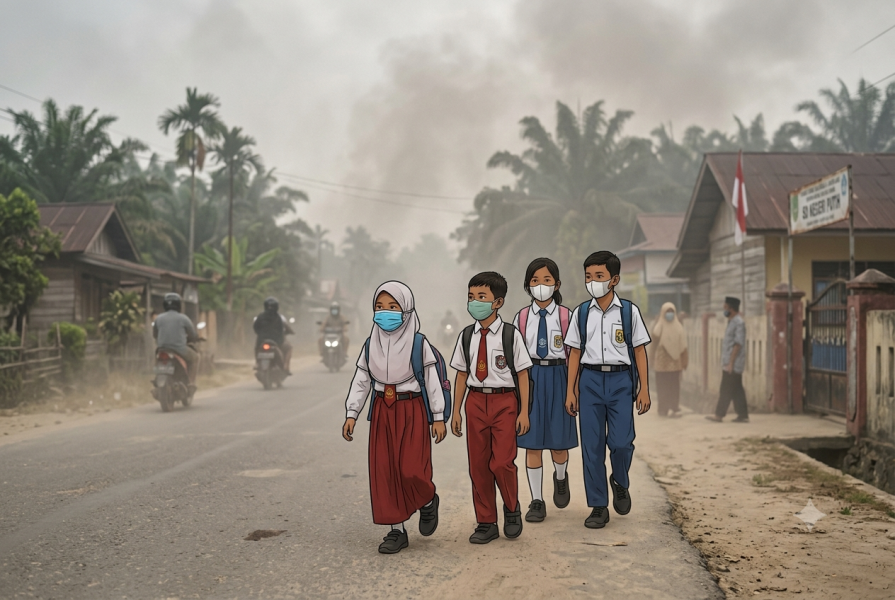 1.967 Warga Kabupaten Siak Terserang ISPA