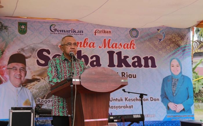 Sedapnya...Gubri Buka Lomba Masak Serba Ikan 2018