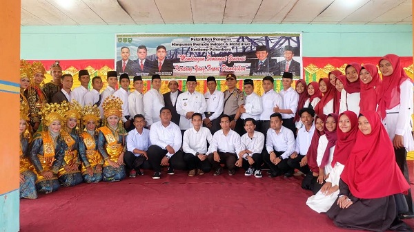 Lantik Pengurus HPPMK-P, Bupati Inhil Apresiasi Pelajar Aktif Berorganisasi