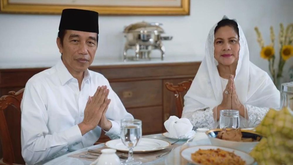 Sampaikan Ucapan Selamat Idul  Fitri, Presiden Jokowi: Saya Yakin Kita Mampu Lewati Ujian Berat Ini, Mohon Maaf Lahir dan Batin