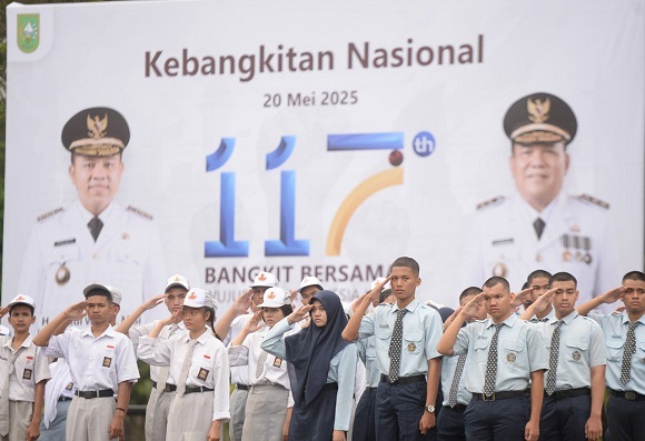 Pemprov Riau Gelar Upacara Peringatan Hari Kebangkitan Nasional ke-117