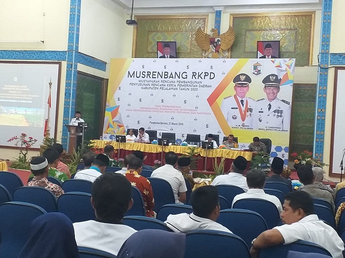 Bupati Pelalawan Buka Buka Musrenbang RKPD 2019