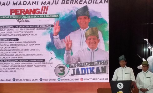 Jabarkan Visi Riau Madani Maju Berkeadilan,  Firdaus Ajak Masyarakat Riau Perangi Tiga Hal Ini...