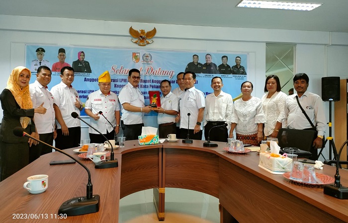 Pengurus MUKI Pekanbaru Audiensi dan Silaturahmi dengan LPM Pekanbaru
