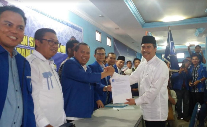 RESMI...PAN Riau Dukung Syamsuar di  Pilgubri 2018