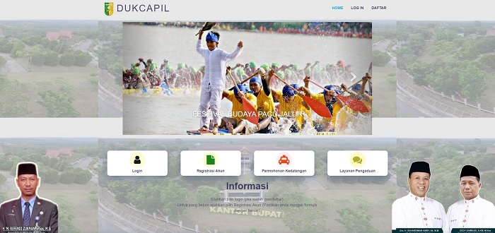 Pemkab Kuansing Launching Aplikasi Siaga Dukcapil