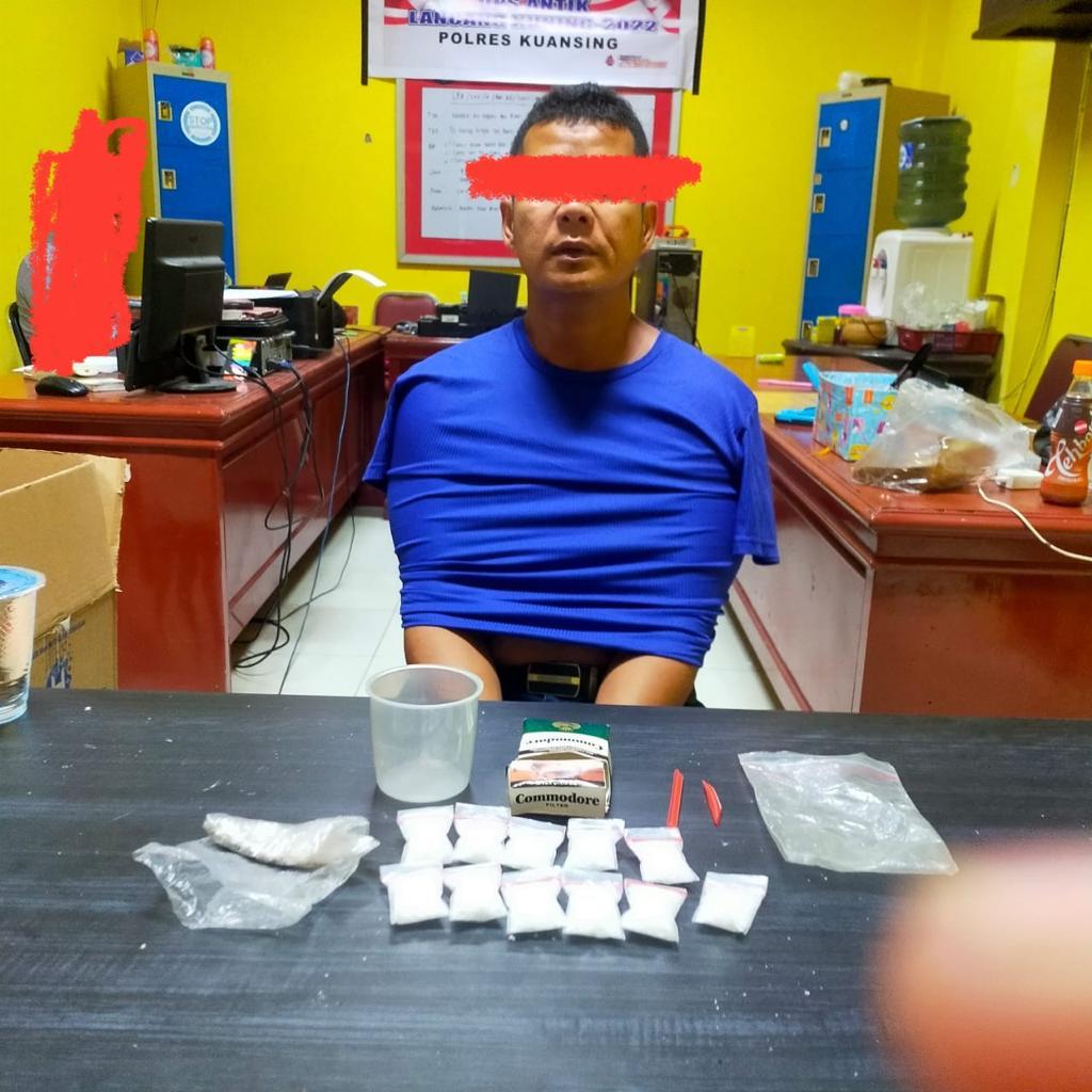 Polisi Amankan Warga Koto Taluk Terkait Narkoba