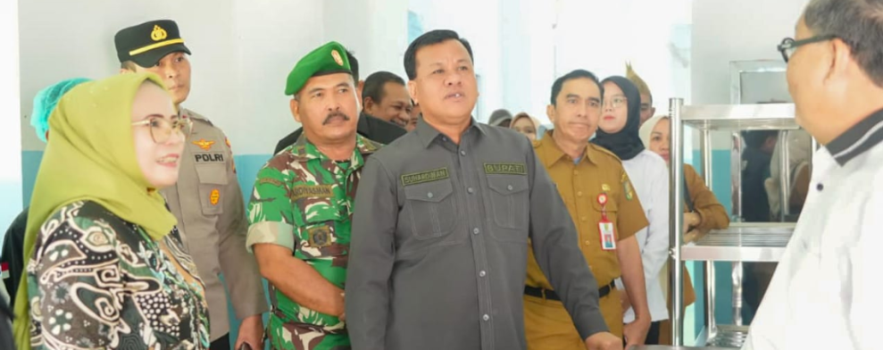 Bupati Kuansing Resmikan SPPG Srikandi Merah Putih, Dukung Program Makan Bergizi Gratis