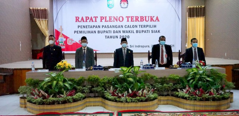 Sekda Siak : “Alhamdulillah Pilkada Siak tahun 2020 paling Kondusif di Provinsi Riau