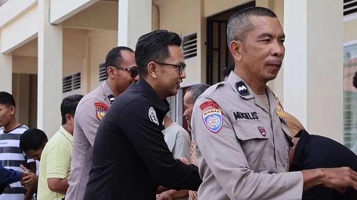 Polres Kuansing Melaksanakan Ramadhan Berbagi Bersama Insan Pers di Panti Asuhan Darussalam Pangean