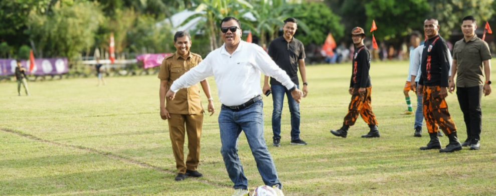 Turnamen Pemuda Pancasila Cup 2025 Dimulai, Bupati Kuansing Ajak Generasi Muda Junjung Sportivitas