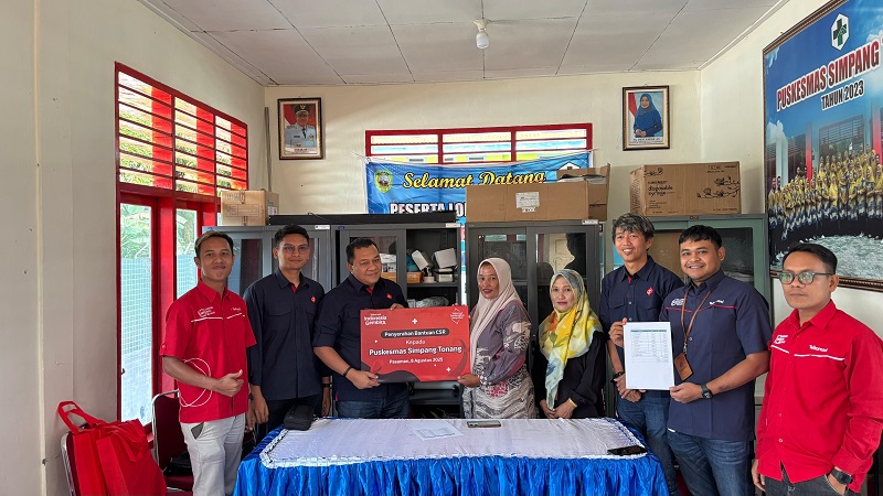Telkomsel Perkuat Layanan di Puskesmas Simpang Tonang Pasaman