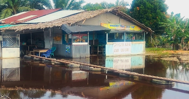 Banjir, Dinas Sosial Dirikan Dapur Umum di Pusako
