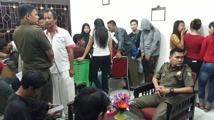 Razia Pekat di Duri, Belasan Orang Diamankan Petugas
