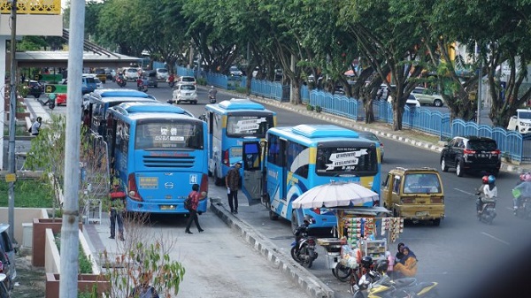 Dishub Pekanbaru Pertimbangkan Layanan Bus Transmetro Pekanbaru 100 Persen