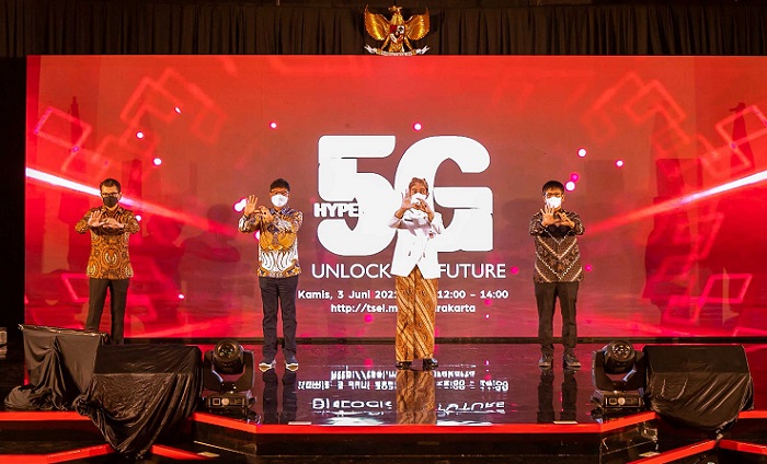Telkomsel 5G Diluncurkan Serentak di Kota Balikpapan, Medan, dan Surakarta