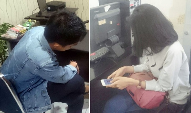 KURANG AJAR...Anak Lagi Sakit, Bapak Ini Malah Asyik Mesum dengan Selingkuhan di Kamar Kos