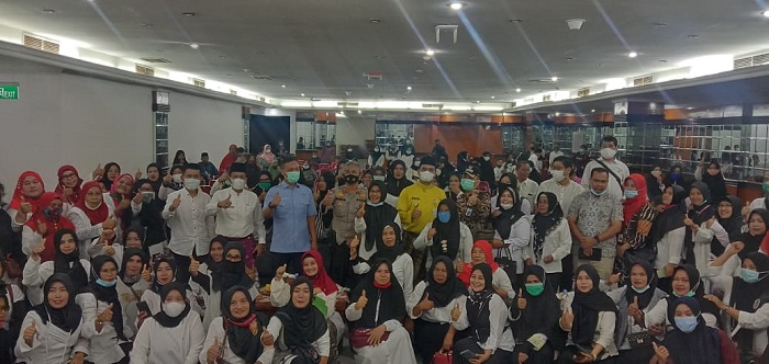 Diskop UKM Hadiri Pelantikan Pekindo Kecamatan dan Kelurahan