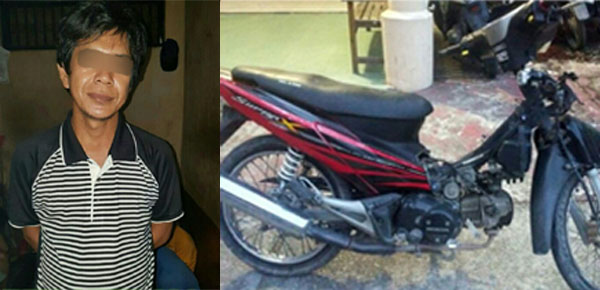 Tim Harap Tangkap Penadah Sepeda Motor Hasil Curian Bapak dan Anak Kandungnya di Inhil 