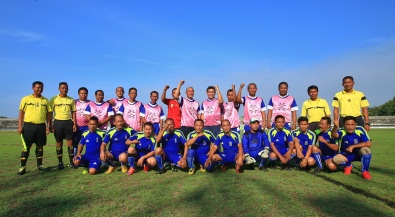 16 Club Siap Bertarung, Wabup Said Hasyim Buka Turnamen Liga PSSI Meranti