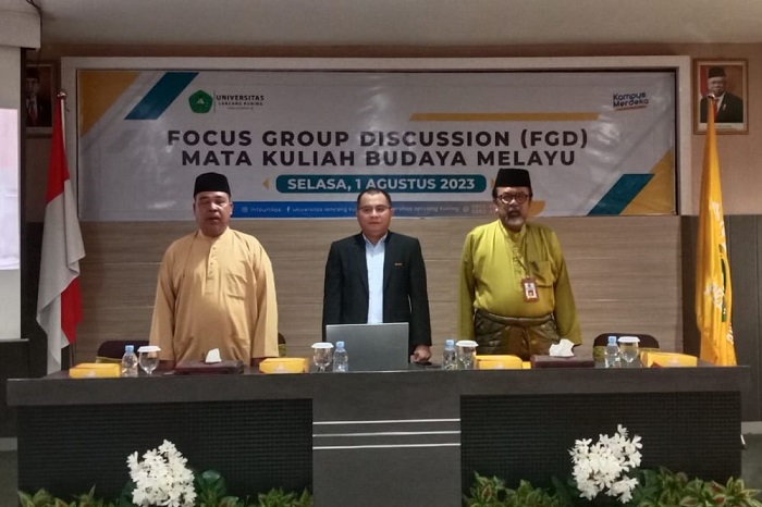 Kadisbud Riau Bahas Mata Kuliah Budaya Melayu di Lingkungan Perguruan Tinggi