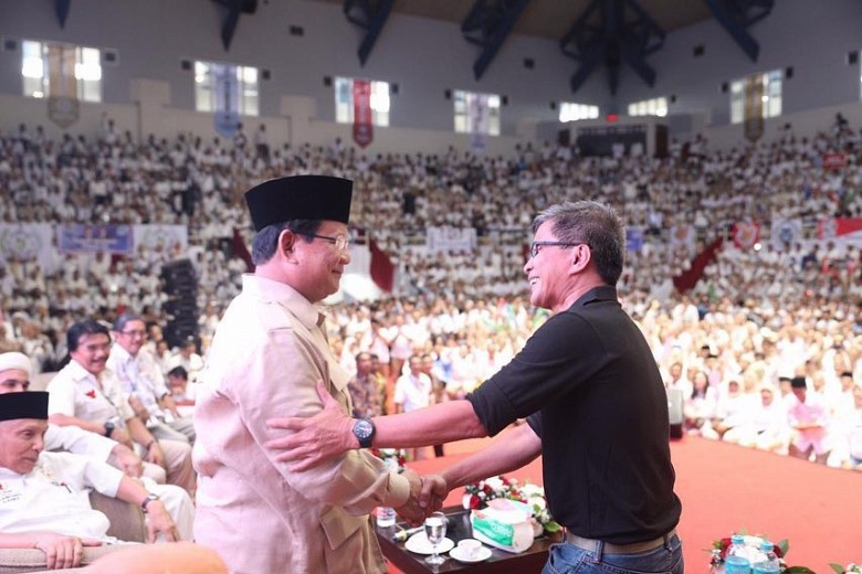 Gerindra Gabung Koalisi Jokowi, Rocky Gerung: Saya Oposisi Terhadap Prabowo Subianto