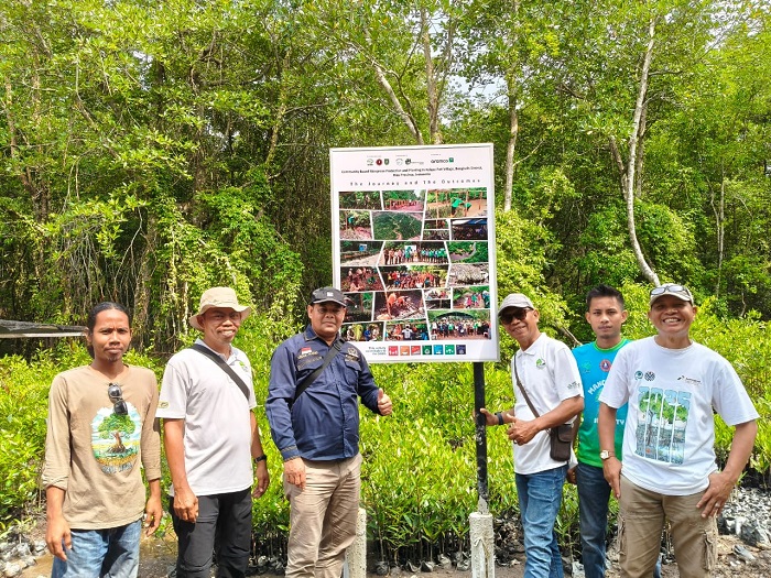 Abdul Hamid Kunjungi Kawasan Mangrove Paghet Seghagah Bengkalis