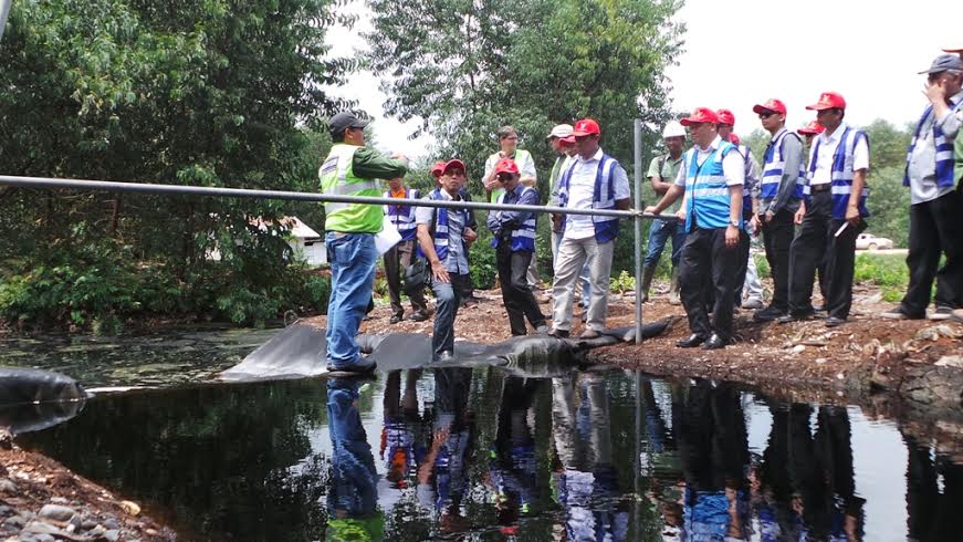 Bupati Pulang Pisau Belajar Buat Sekat Kanal ke Pelalawan