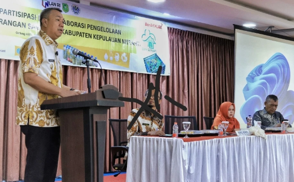 Wabup Meranti hadiri Rakor Peluncuran Program Pengurangan Sampah