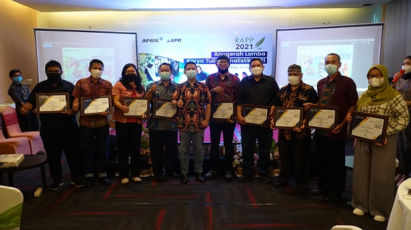 RAPP-APR Umumkan Pemenang Lomba Karya Tulis Jurnalistik 2021