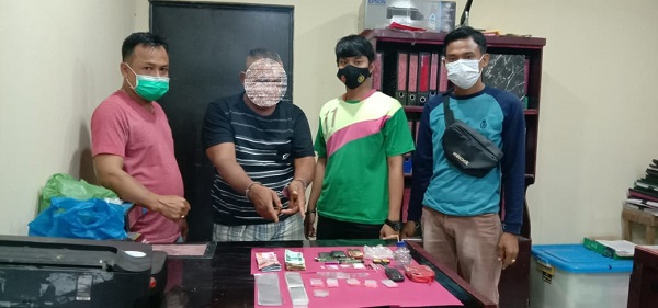 Jadikan Rumah Tempat Transaksi Narkoba, Pria di  Tanah Putih Ditangkap Polisi