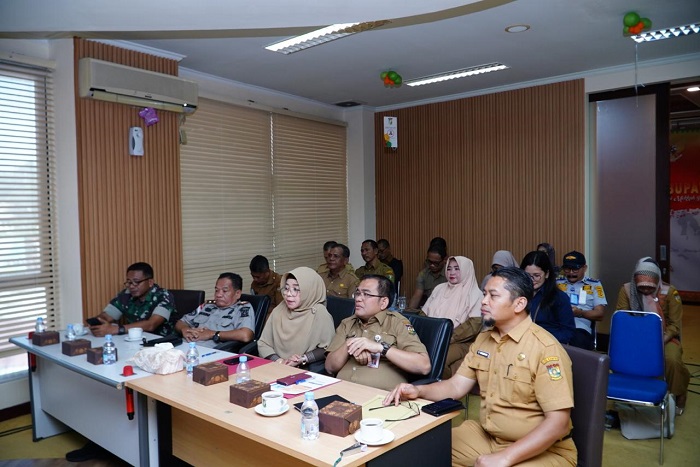 Pj Sekda Kampar Ikuti Sosialiasi Bencana Hidrometereologi