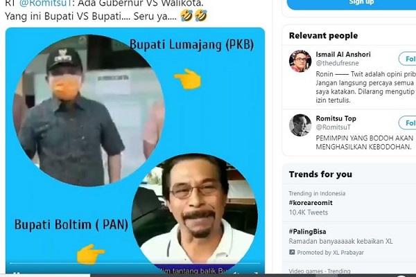 Adu Mulut Bupati Lumajang Vs Bupati Boltim, Berawal Ucapan 