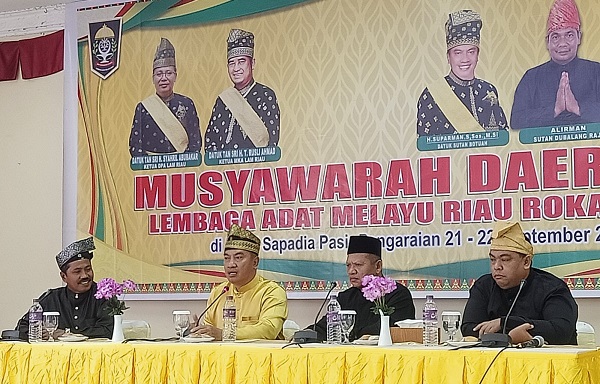 Suparman  Terpilih Menjadi Ketua LAMR Rokan Hulu 2022-2027