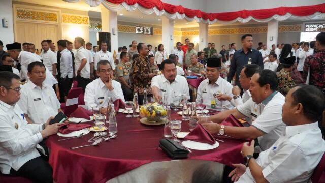 Bupati Kampar Hadiri Rakor Karhutla Bersama Kapolri dan Panglima TNI
