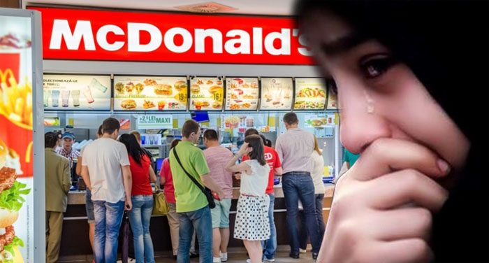 PELECEHAN... Paksa Siswi Muslim Lepas Hijab Saat Masuk McDonalds, Satpam Dipecat