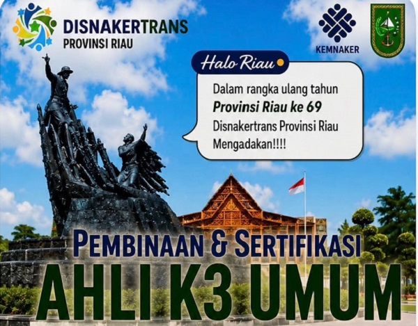 69 Putra-Putri Terbaik Berkesempatan Raih Sertifikat K3 Umum