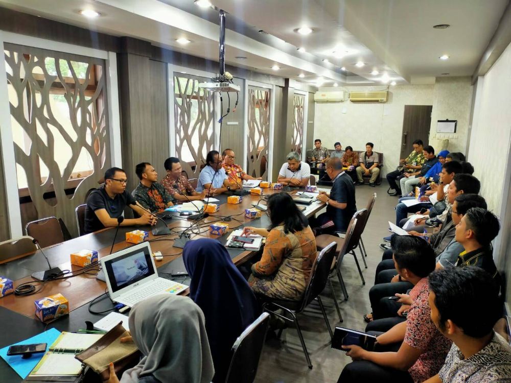 Diskominfotik Riau Gelar Rapat Manajemen Bandwidth 