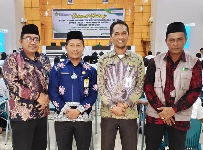 Sebanyak 677 CPPPK Kemenag Riau Ikuti SKTT
