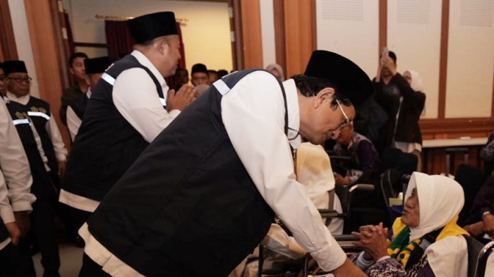 Menteri Agama Lepas Jemaah Haji Kloter Pertama