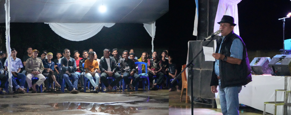 Penggalangan Dana di Teratak baru, Bupati Ajak Masyarakat Bersiap Diri untuk Iven Pacu Jalur